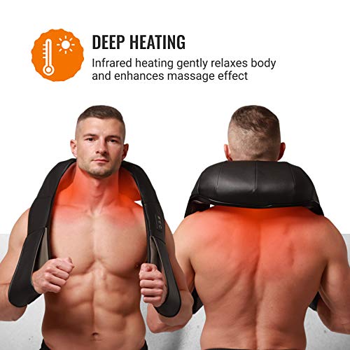 GESS Kragen Shiatsu-Massagegerät mit Wärme 3D-Rotation