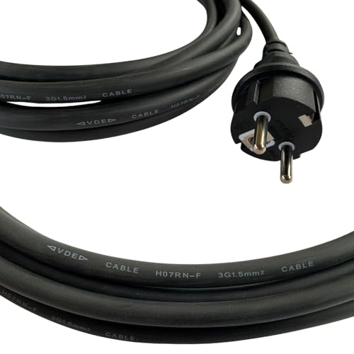 smartEC Gummi Verlängerungskabel 15 m H07RN-F 3G1,5 Schuko