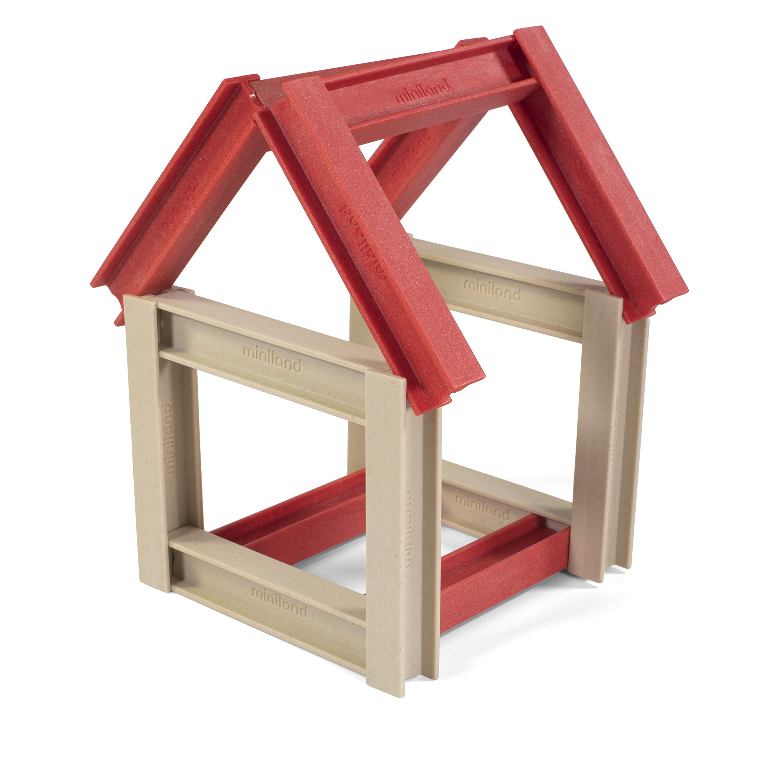 Miniland ECO Beams Building Set Bauset 32 Balken nachhaltig