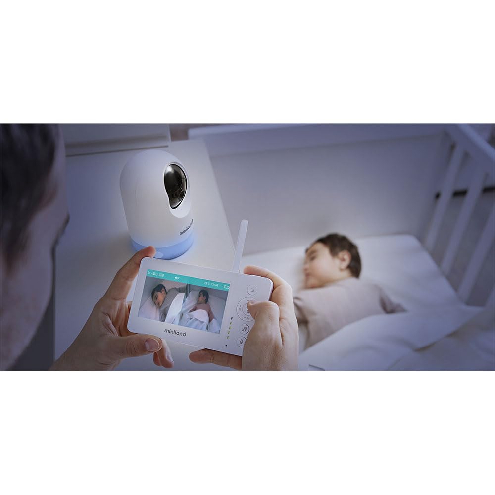 Miniland Digimonitor 4,3 Pro Babyphone mit 360° Kamera