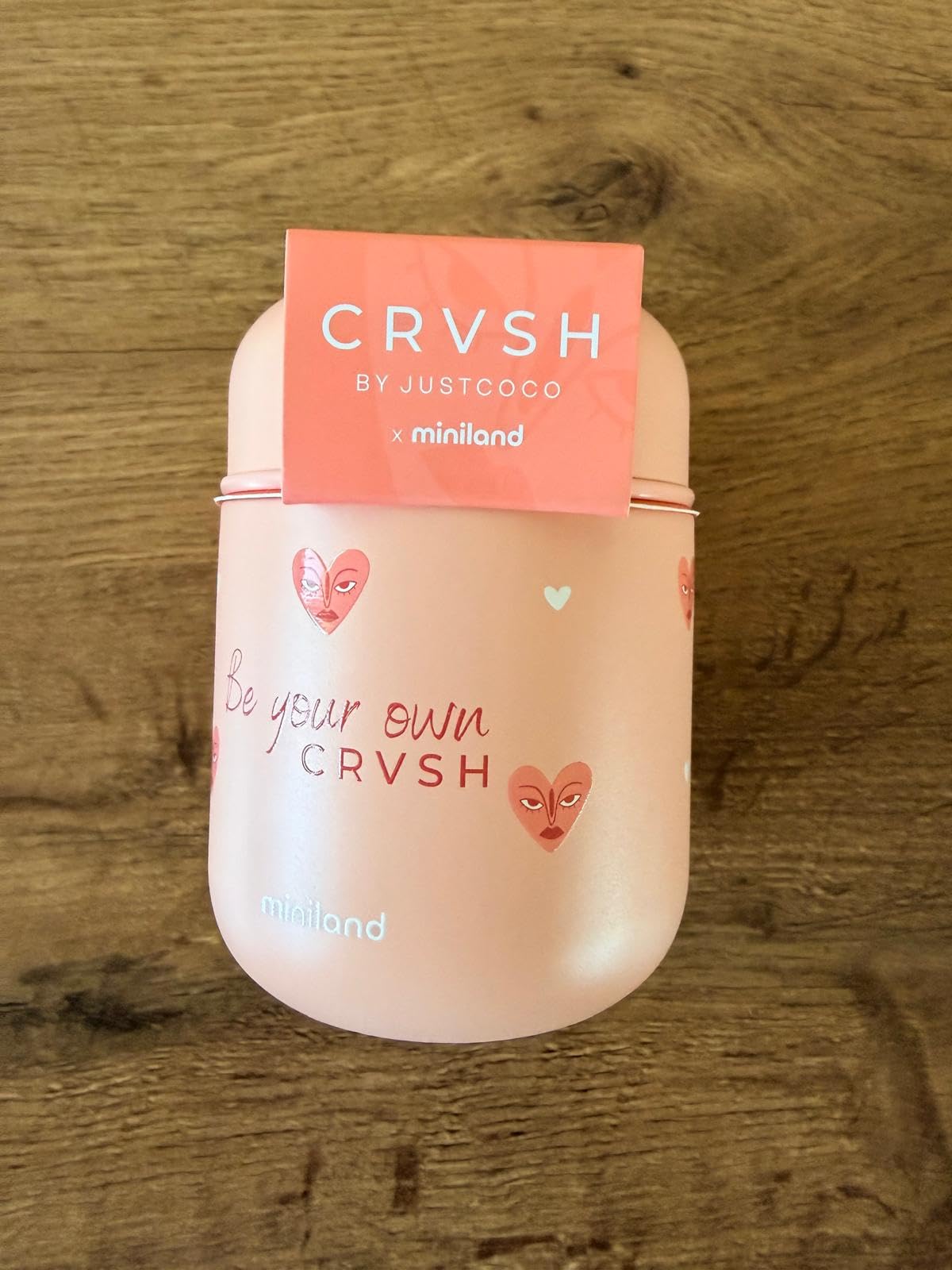 Miniland CRVSH Thermoskanne 280 ml Edelstahl 24h warm kalt