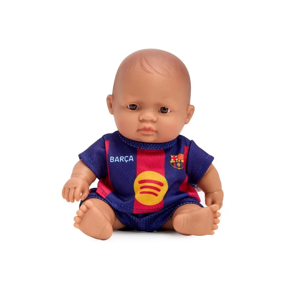 Miniland FC Barcelona Puppe 21 cm lateinamerikanisch beweglich