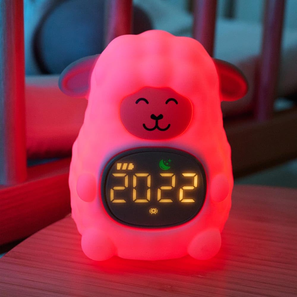 Miniland Time to Sleep Nachtlicht Baby Schlaftrainer RGB Wecker