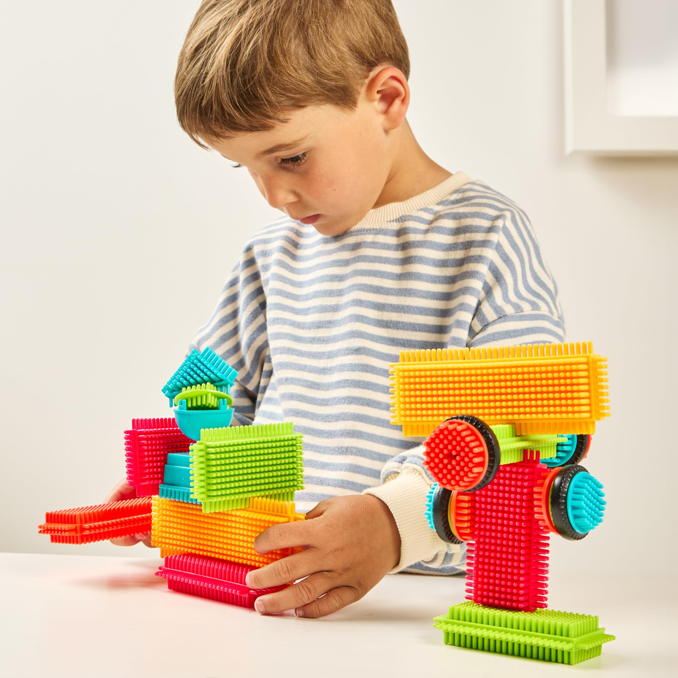 Miniland Pegy Bricks Wild Friends Baukasten 22 Teile Reiter