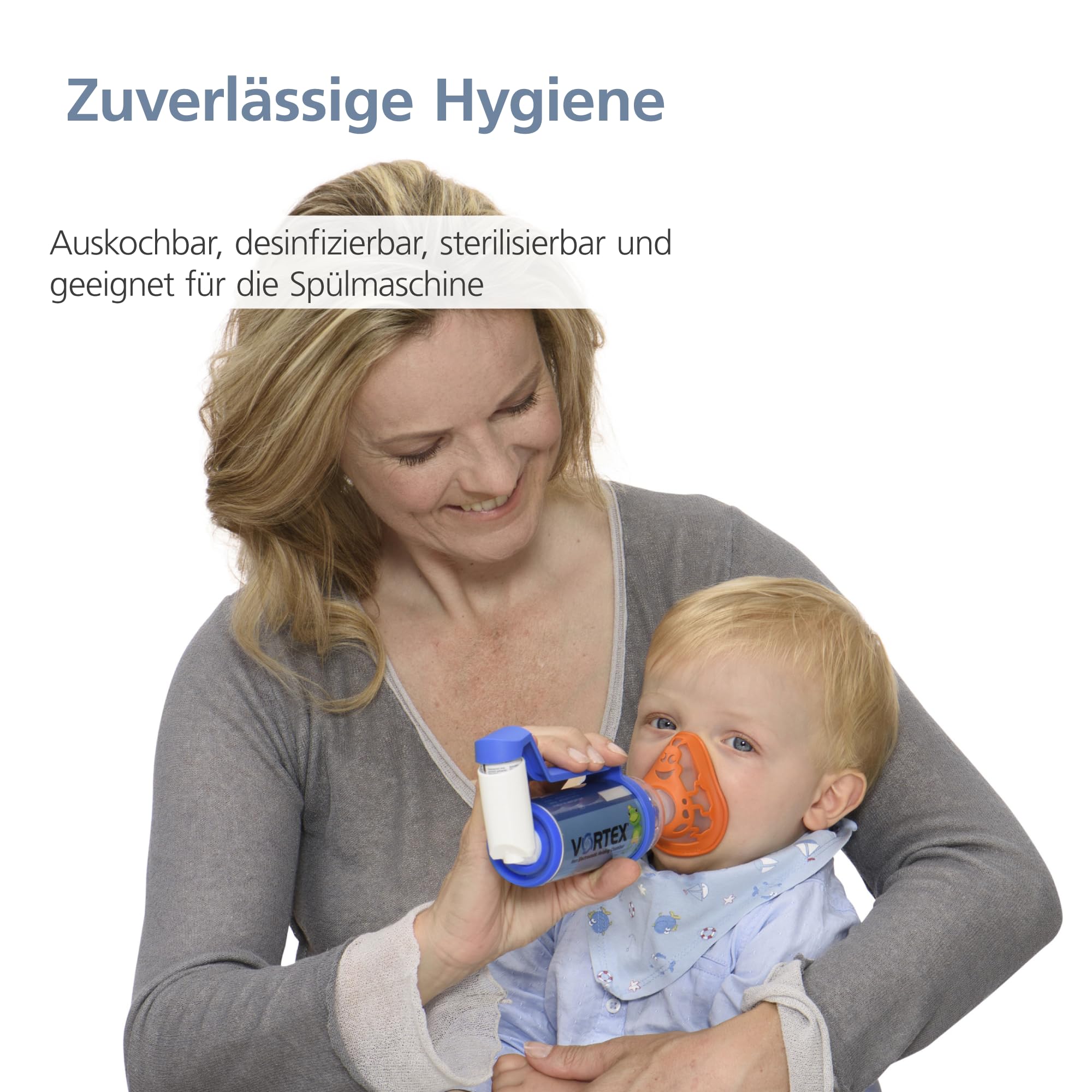 PARI VORTEX Maske Baby Käfer 0-2 Jahre Inhalierhilfe