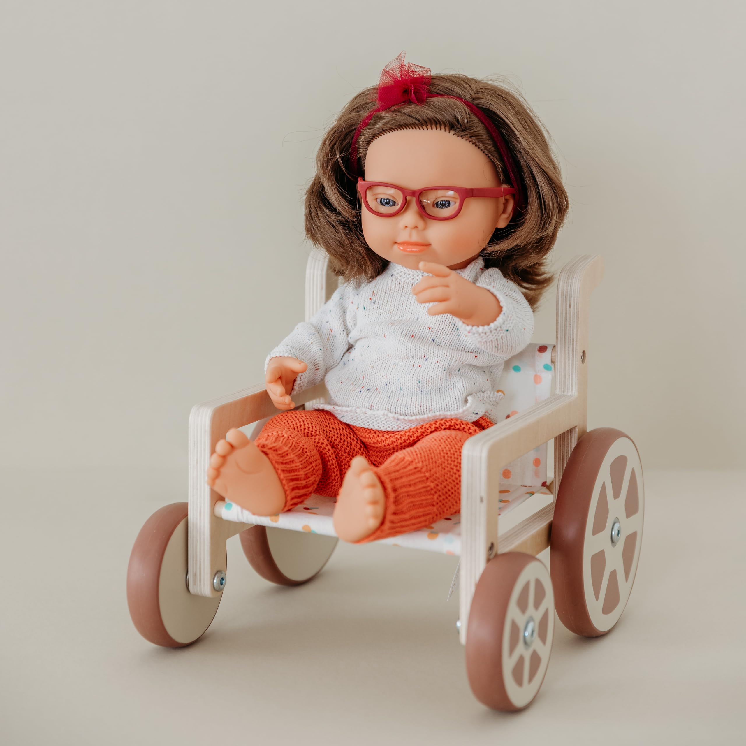 Miniland Dolls Strick Kleiderset 38cm Pullover Hose