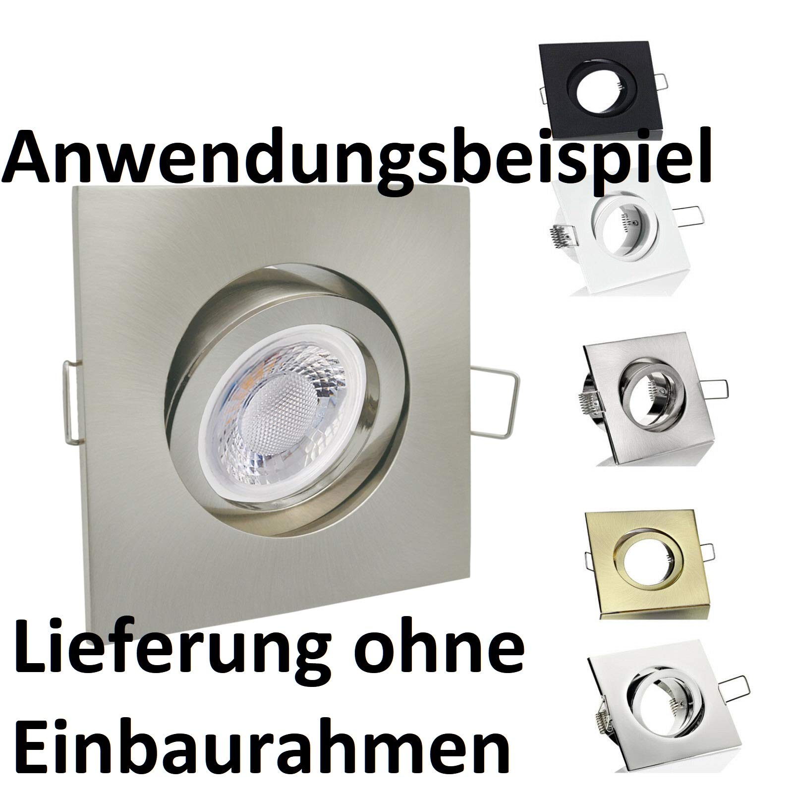 feinlux LED Modul flach 5W 400lm 4000K dimmbar 230V