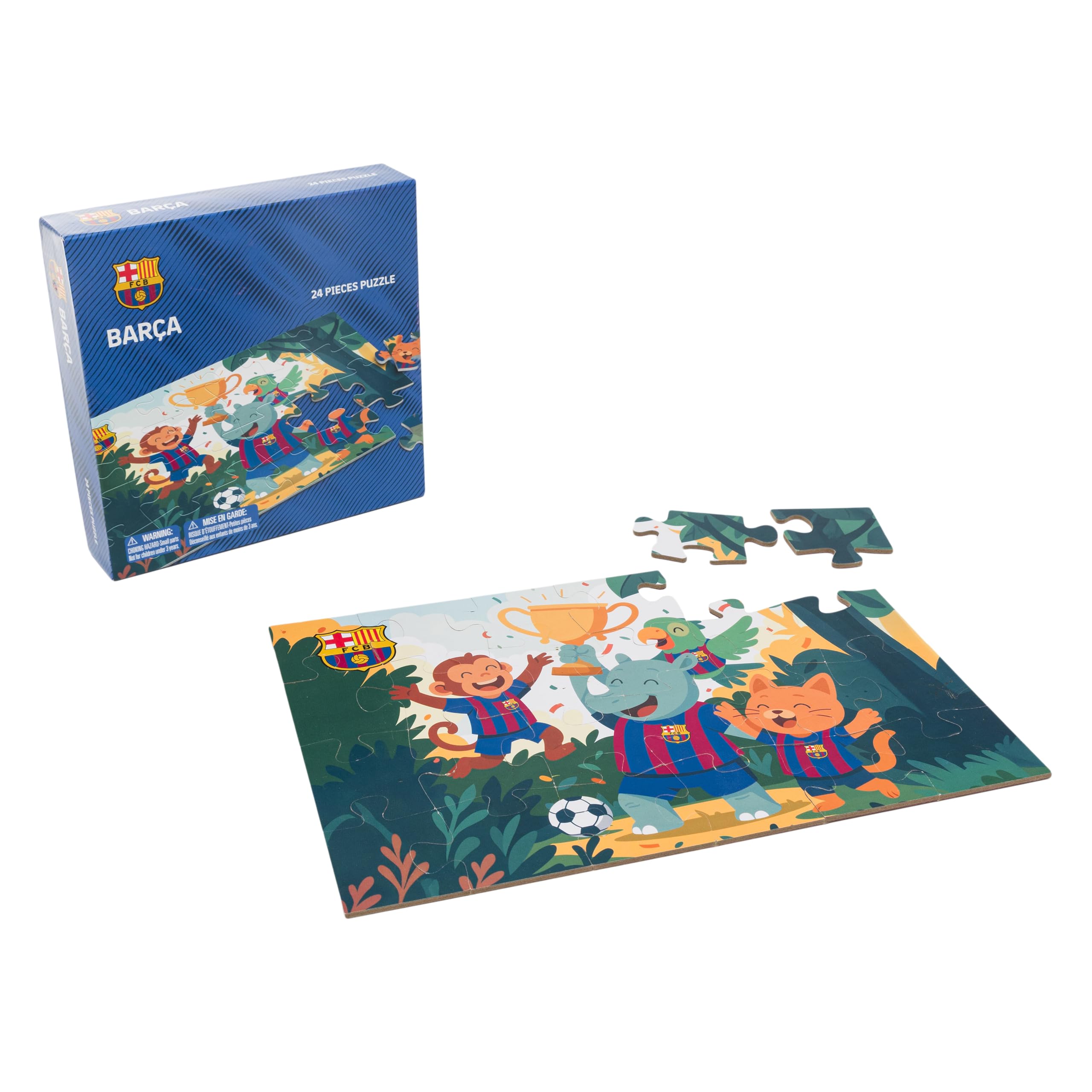 Miniland Puzzles FC Barcelona Puzzle 24 Teile ab 3 Jahren