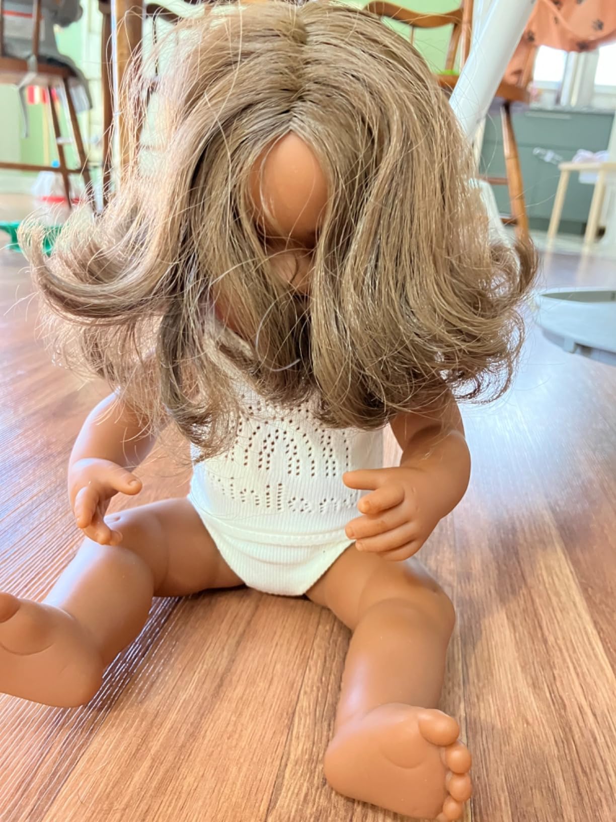 Miniland Babypuppe Mädchen 38 cm Vinyl australisch
