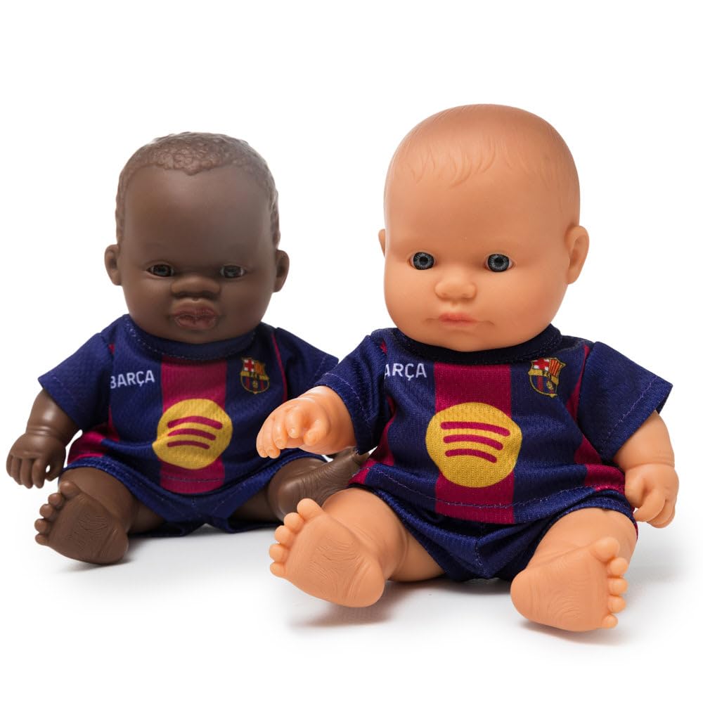 Miniland FC Barcelona Puppe 21 cm Trikot Kaukasisch Männlich