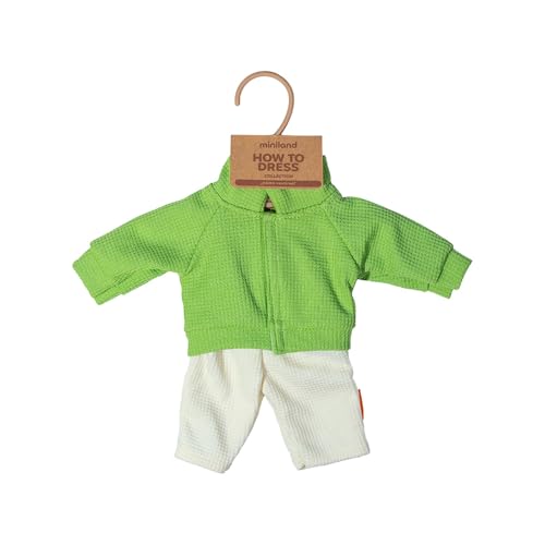 Miniland Puppenkleidung 32 cm Übergangsjacke Hose Set