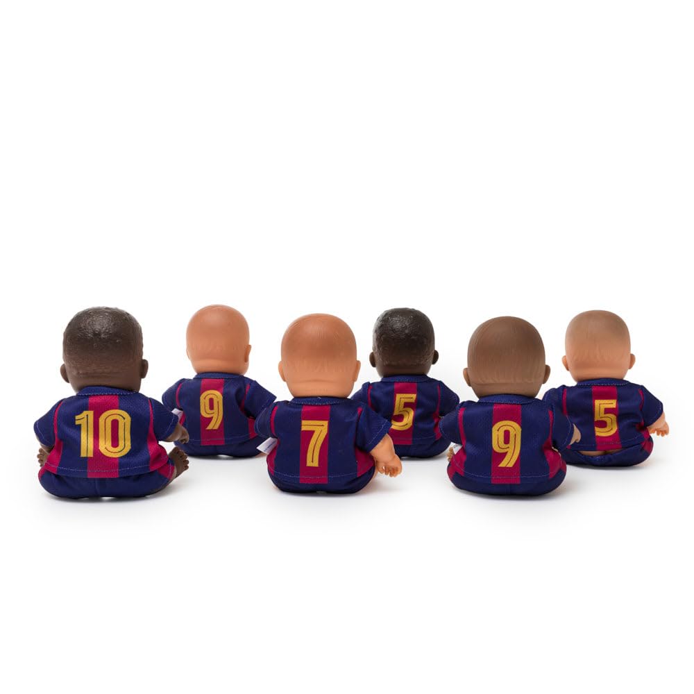 Miniland FC Barcelona Puppe 21 cm Trikot Kaukasisch Männlich