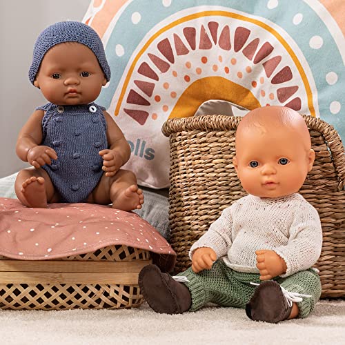 Miniland Dolls Babypuppe Junge 32 cm lateinamerikanisch Vinyl