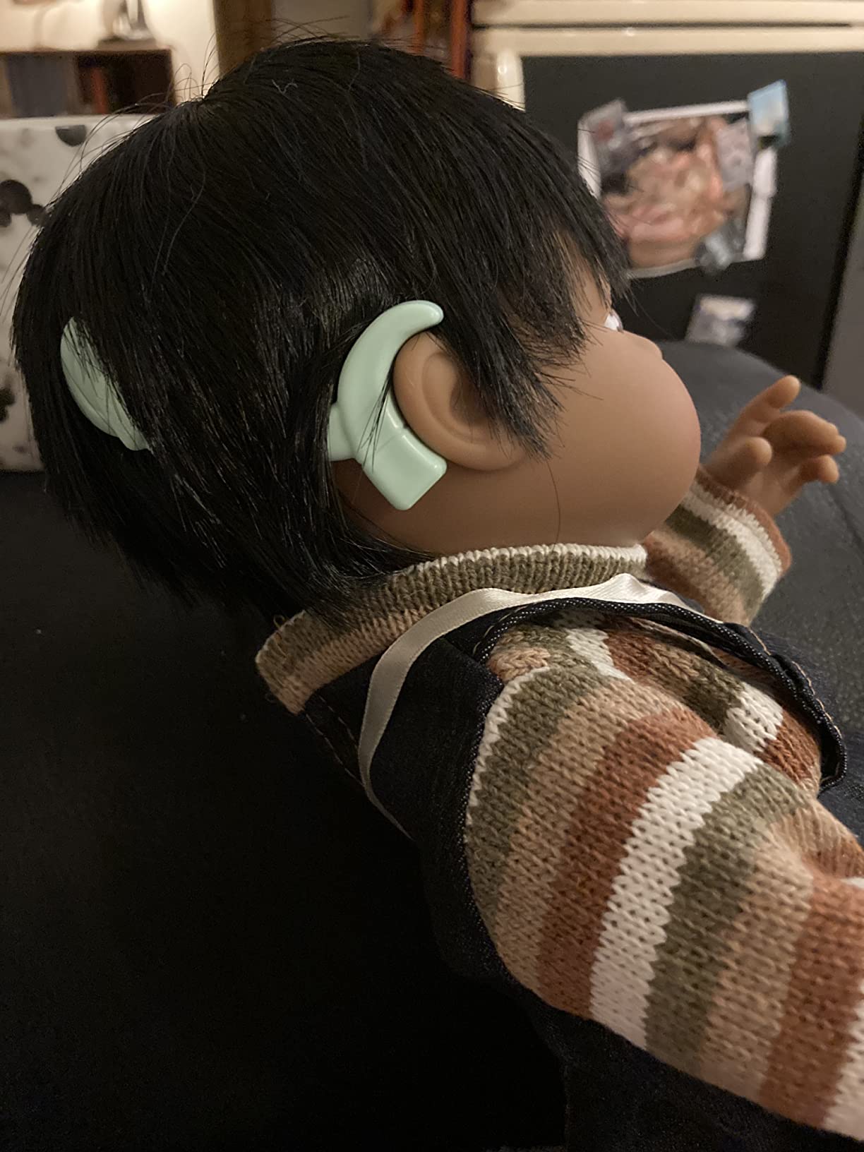 Miniland Babypuppe Junge 38 cm Südamerika mit Hörgerät