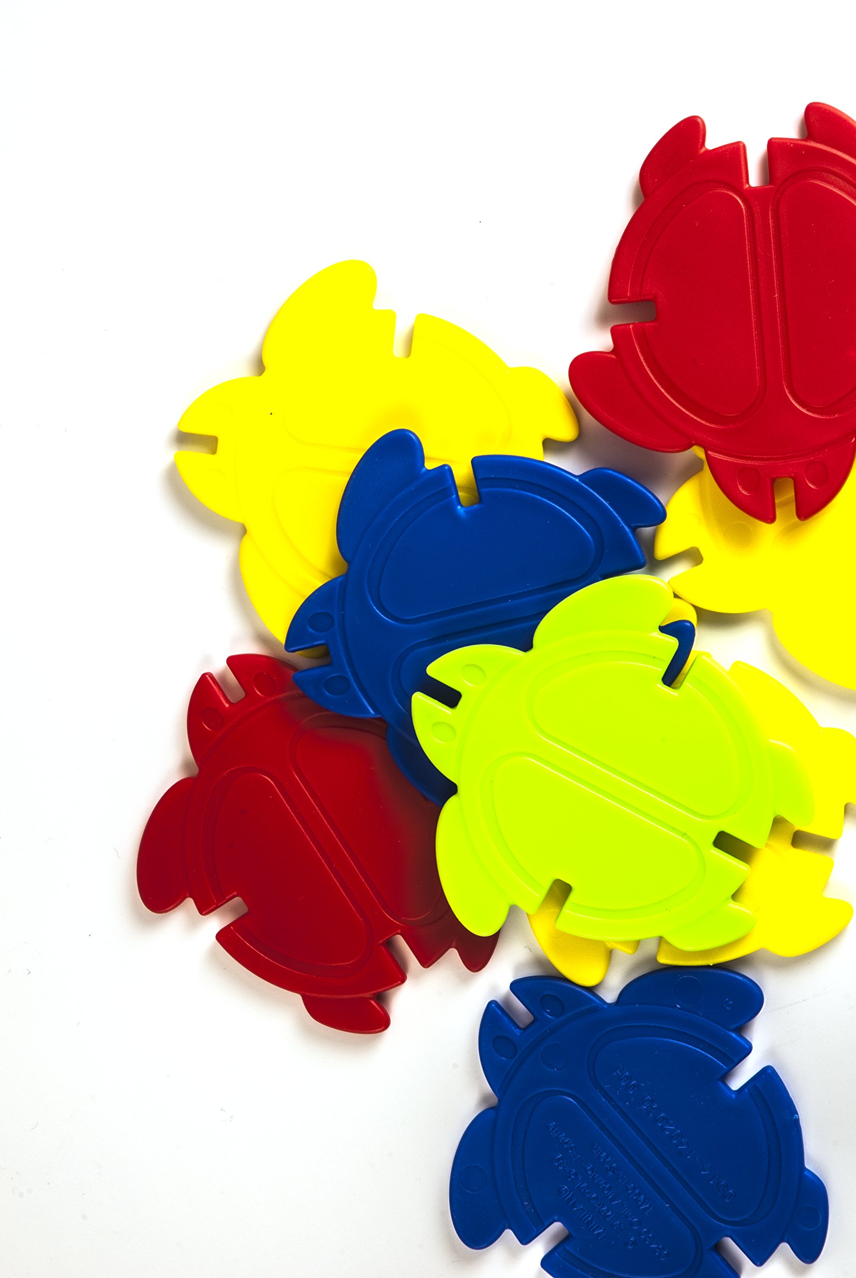 Miniland Math Turtles 31797 Lernspiel Farbringe 16 Ringe