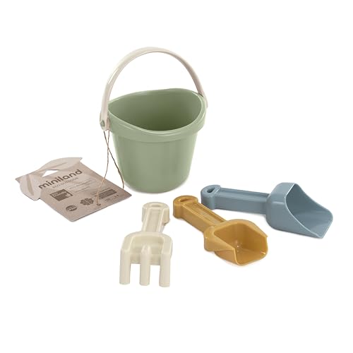 Miniland ECO Sandspielzeug Cool 4-tlg Sandkasten Set