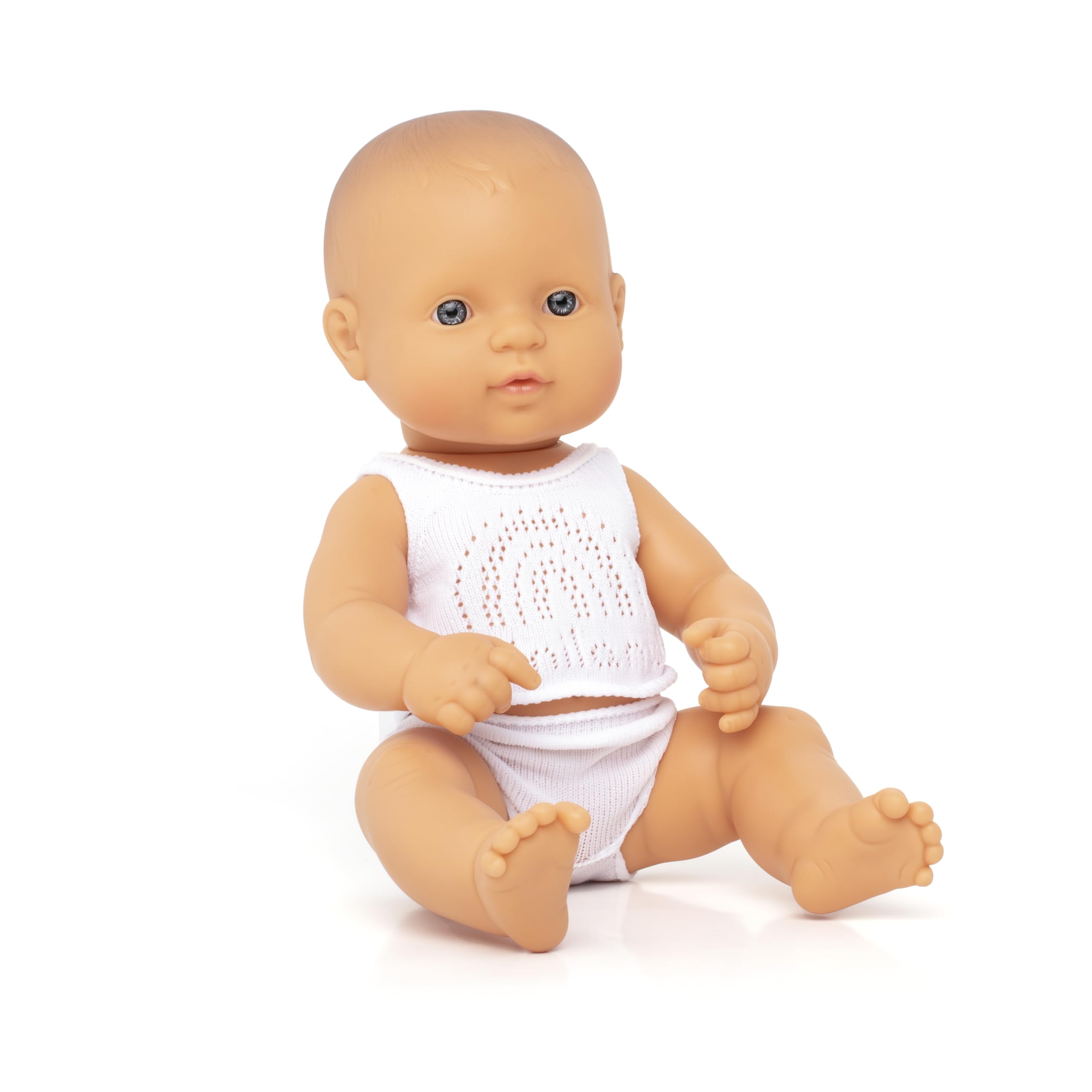 Miniland Dolls Babypuppe Mädchen 32cm Europäische Geschenkbox