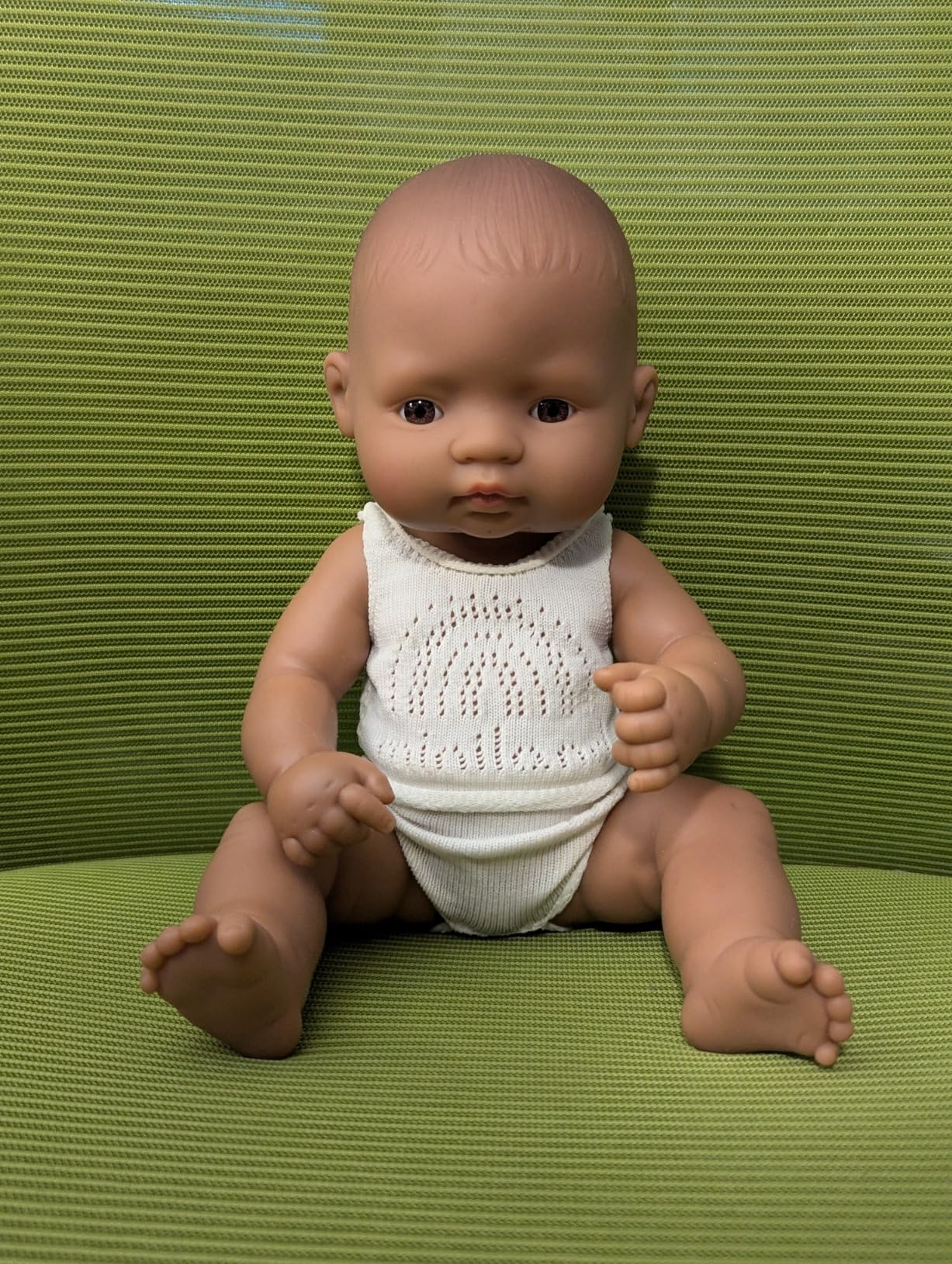 Miniland Dolls 31258 Babypuppe Junge 32 cm lateinamerikanisch