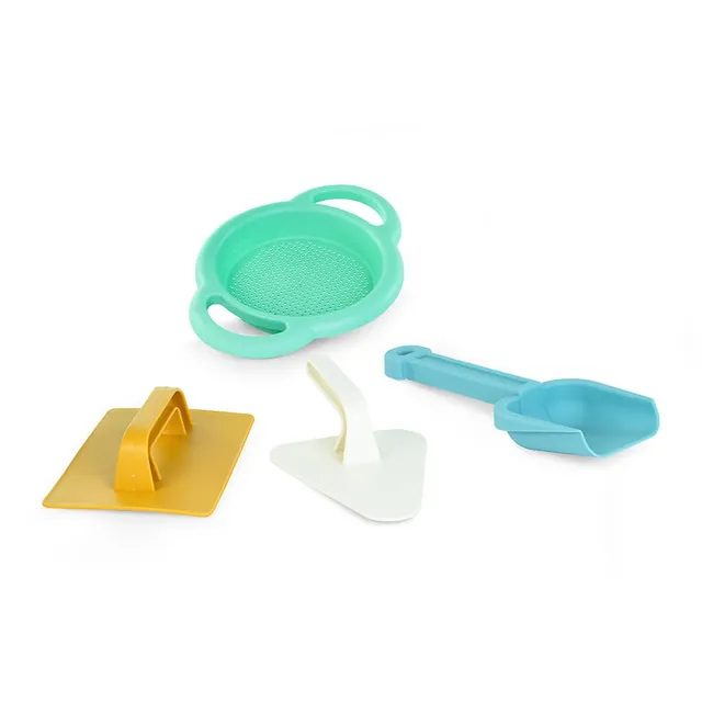 Miniland Outdoor Strandspielzeug-Set Eimer 5-teilig recycelt