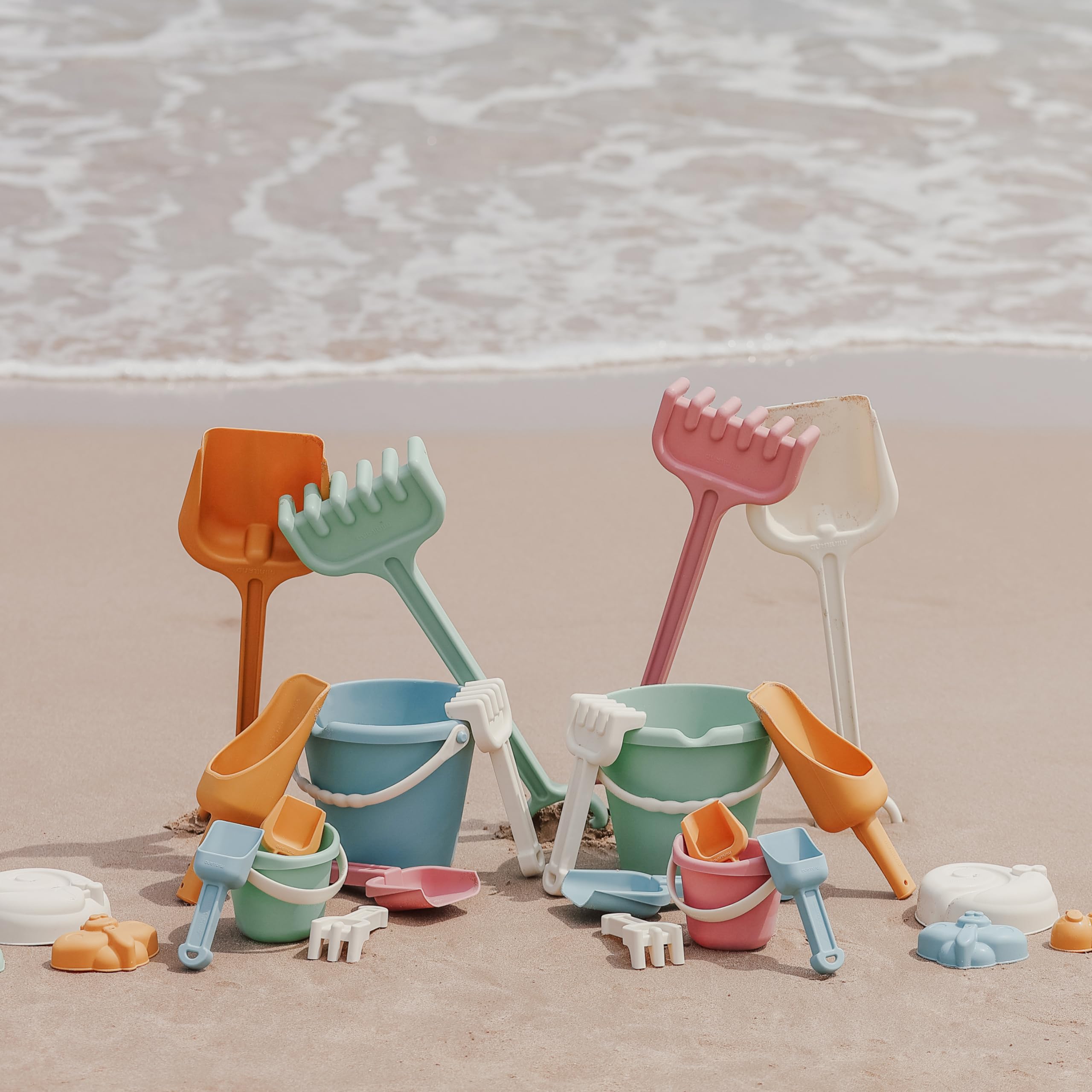 Miniland Outdoor ECO Sandspielset Cool 4 Sandformen