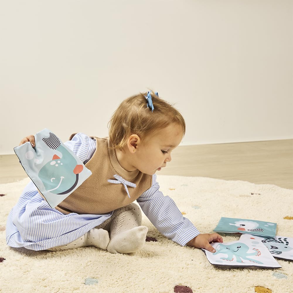 Miniland Baby Flashcards Ozean 5 Karten Kontrast