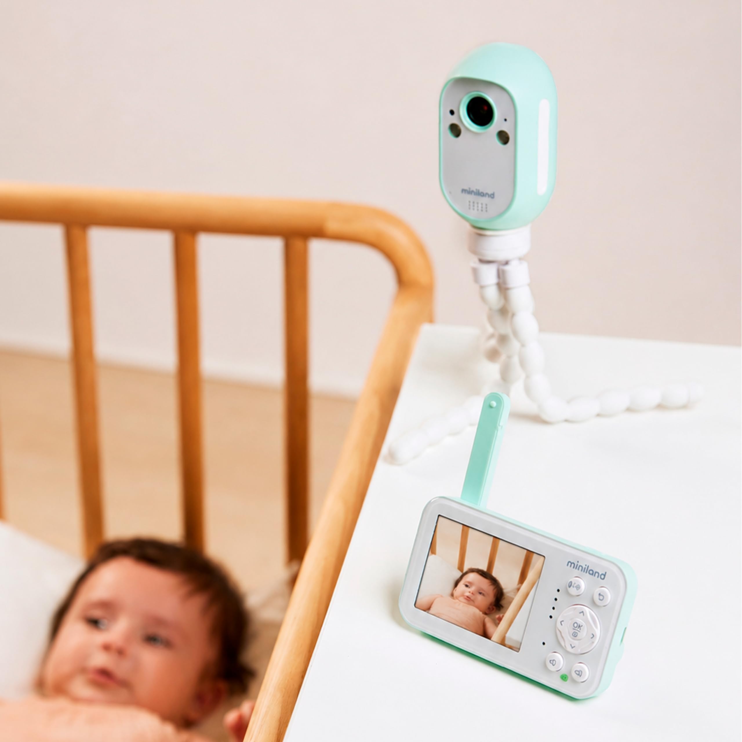 Miniland Digimonitor Go Lite Babyphone Kamera 300 m Akku
