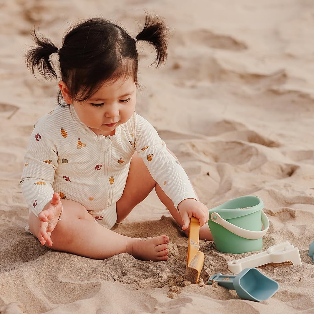 Miniland ECO Sandspielzeug Cool 4-tlg Sandkasten Set