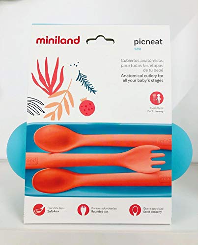 Miniland Nutrition Picneat 89366 Babybesteck Mediterranean BPA-frei