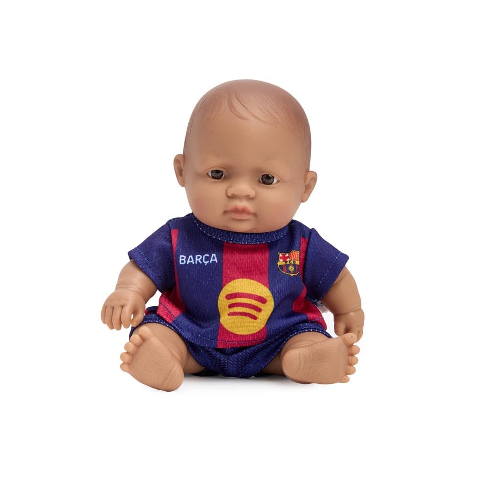 Miniland FC Barcelona Puppe 21 cm lateinamerikanisch beweglich