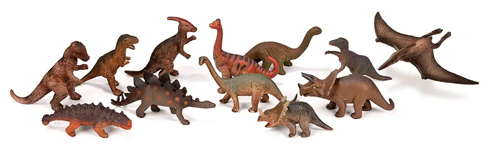 Miniland Animals Dinosaurier 25610 12 Figuren Box